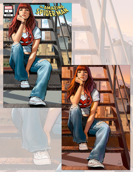 Amazing Spider-Man #1 - Ivan Talavera - Trade- + Virgin-Set