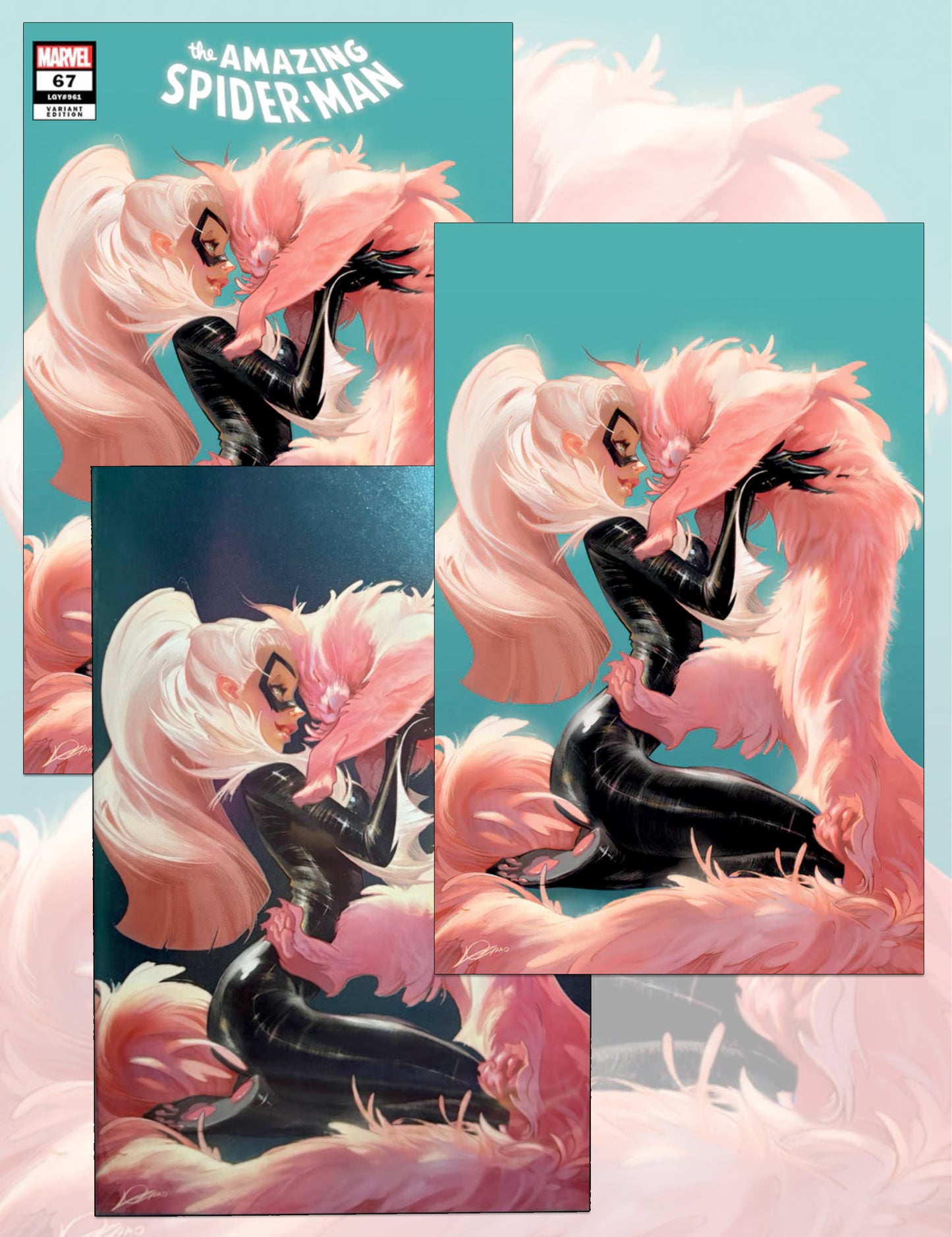 Amazing Spider-Man #67 - Alexander Lozano - Trade-, Virgin- + Foil-Set