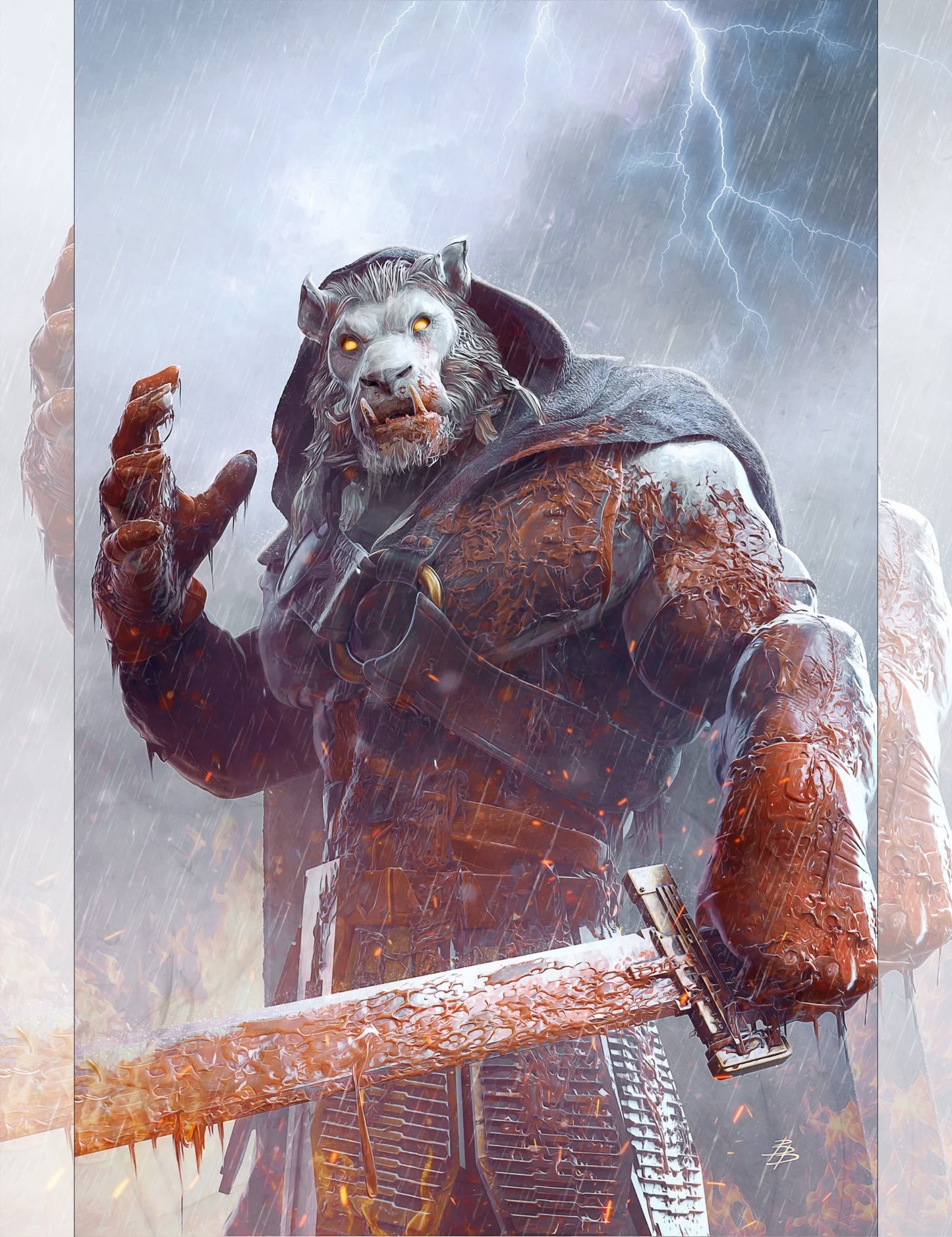 Invincible Universe: Battle Beast #1 - Björn Barends - Foil Variant