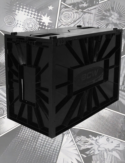 BCW - Short Comic Book Bin - Black