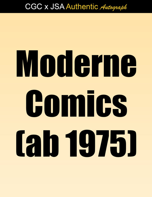 JSA Authentication – CGC Signature Series (from 1975)