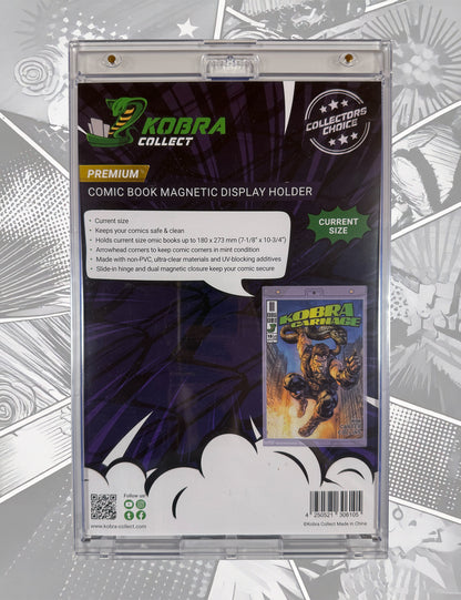 Kobra Collect - Comic Book Magnetic Holder - Current Size