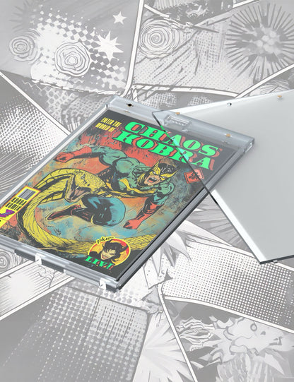 Kobra Collect - Comic Book Magnetic Holder - Silver Size