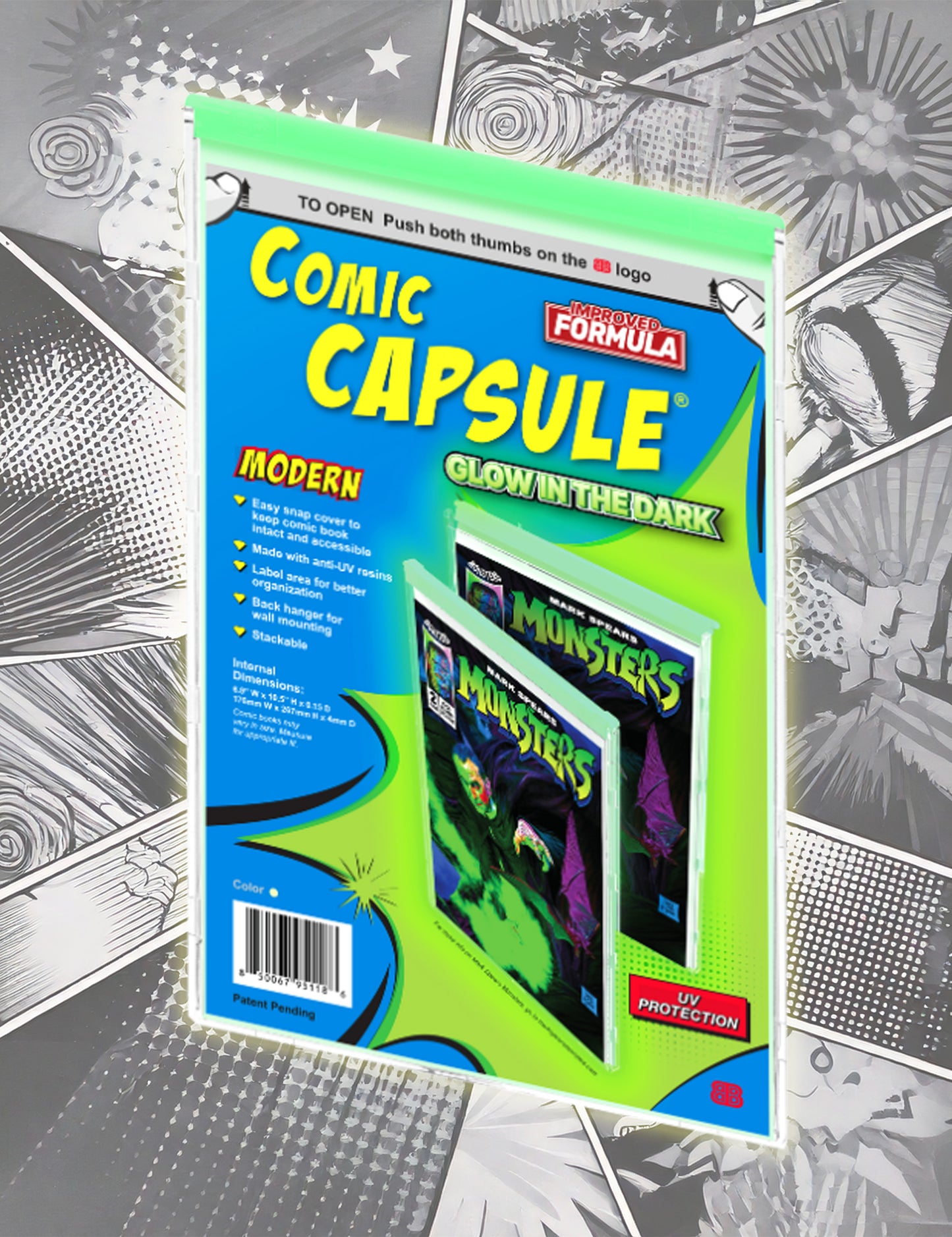 Glow in the Dark Modern ComicCapsule
