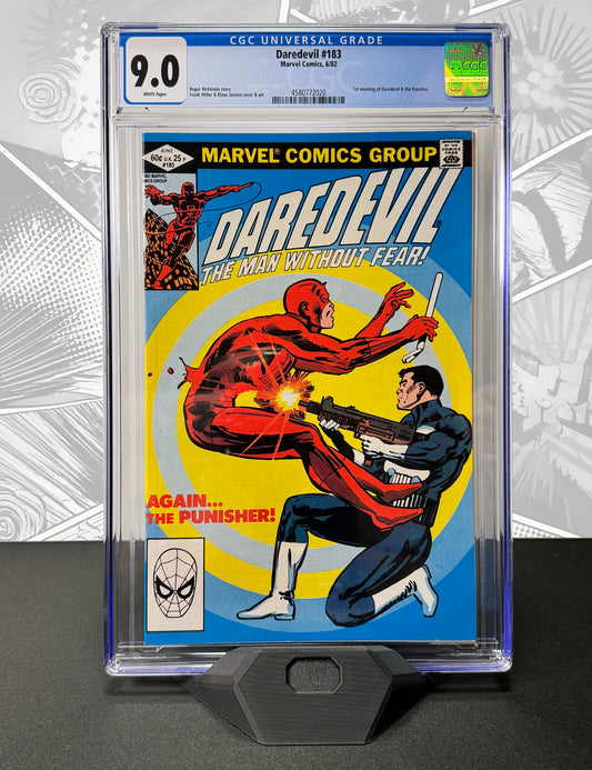 Daredevil #183 - CGC 9.0 - First meeting Punisher/Daredevil