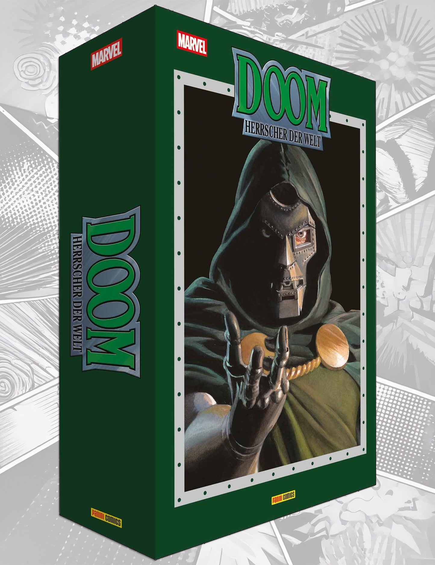 Doom: Herrscher der Welt - Collectors Edition Schuber - 10 exklusive Cover - Panini OVP