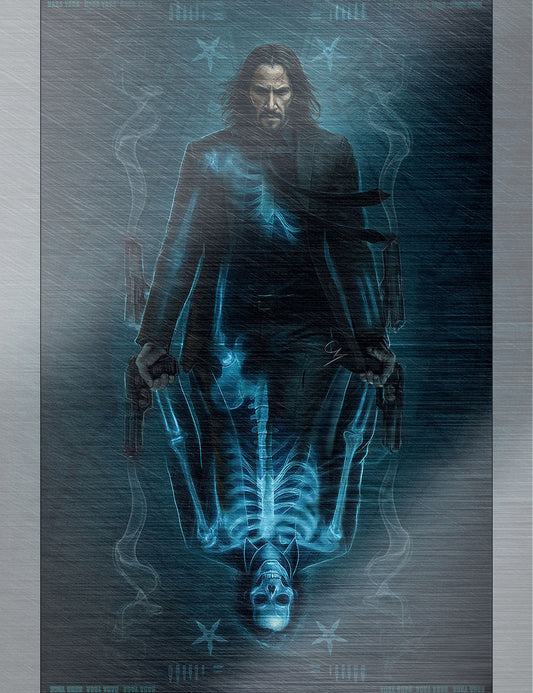 Fame: Keanu Reeves #1 - John Wick - Spot Foil - Christopher Bust Variant