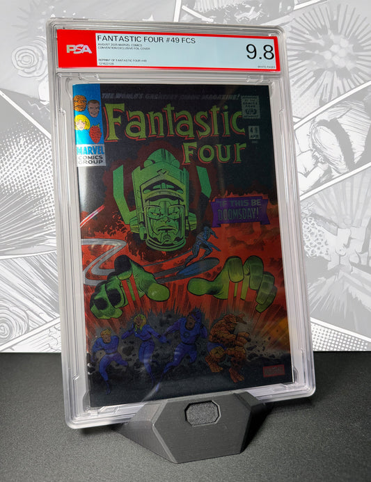 Fantastic Four #49 - Facsimile Foil Edition - PSA 9.8