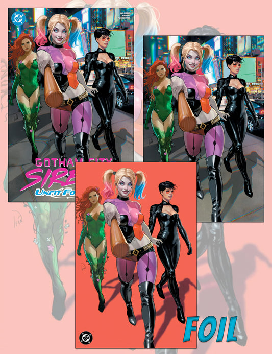 Gotham City Sirens #1 - Ivan Talavera - Trade-, Virgin- und Foil-Set