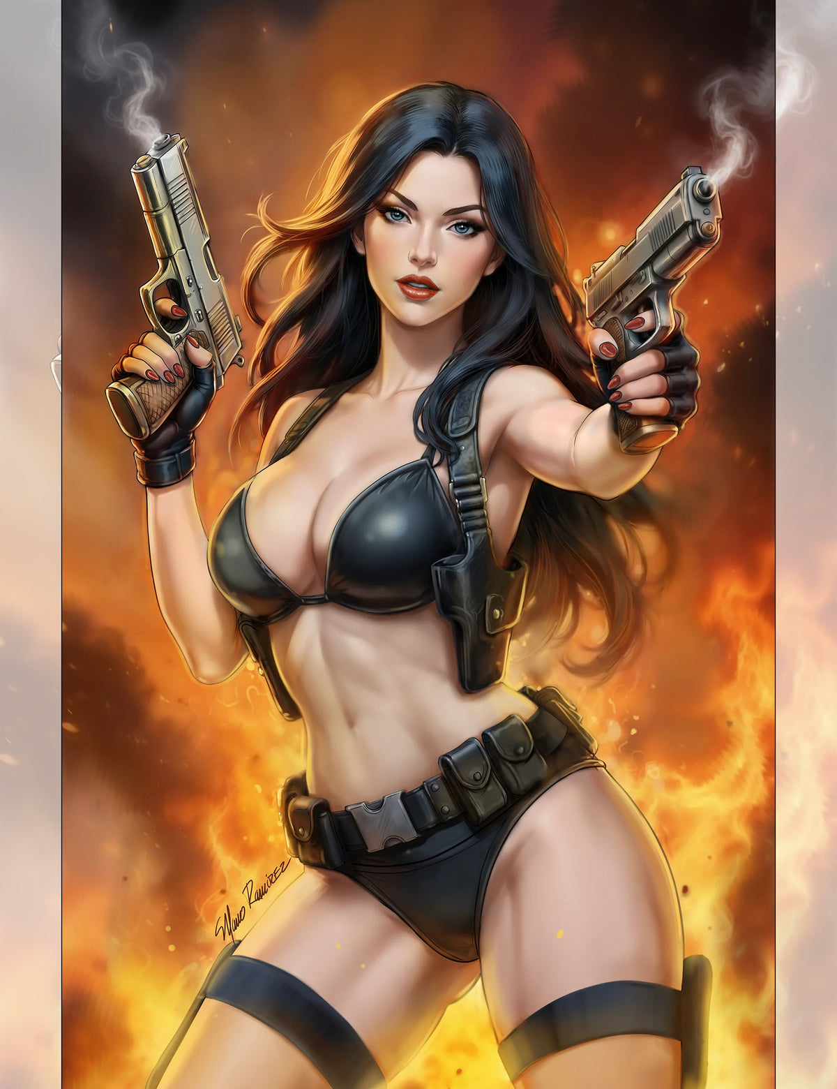 Gun Honey: Doubles Down #1 - Manuel Ramirez - Virgin Variant (B)