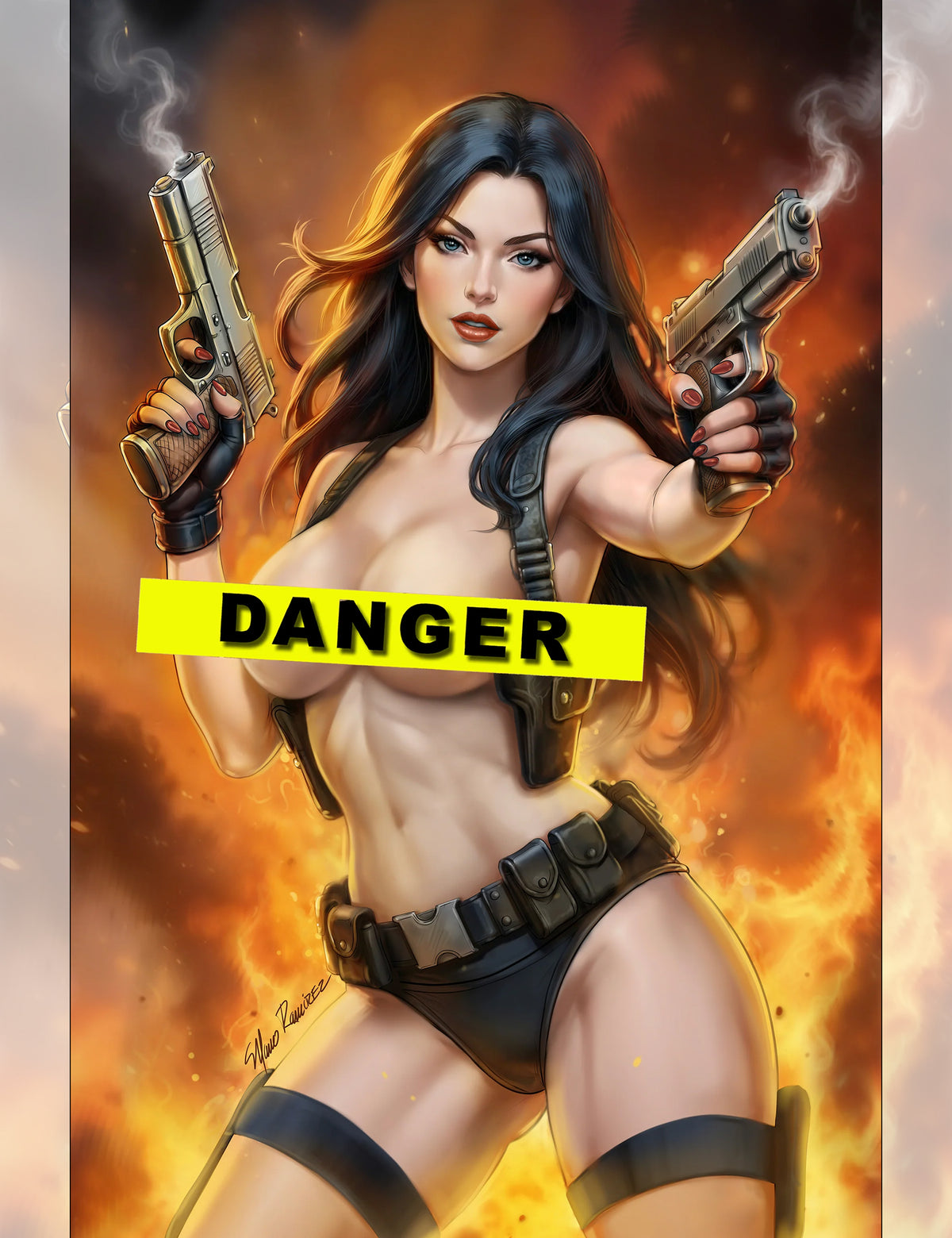Gun Honey: Doubles Down #1 - Manuel Ramirez - Virgin Variant (C)