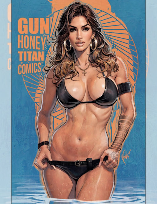 Gun Honey: Doubles Down #2 - Cedric Poulat - Trade Dress Variant