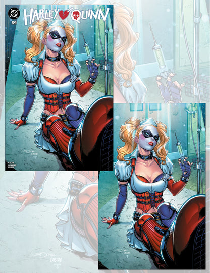 Harley Quinn #59 - Sorah Suhng - Trade Dress- und Virgin-Variant Set