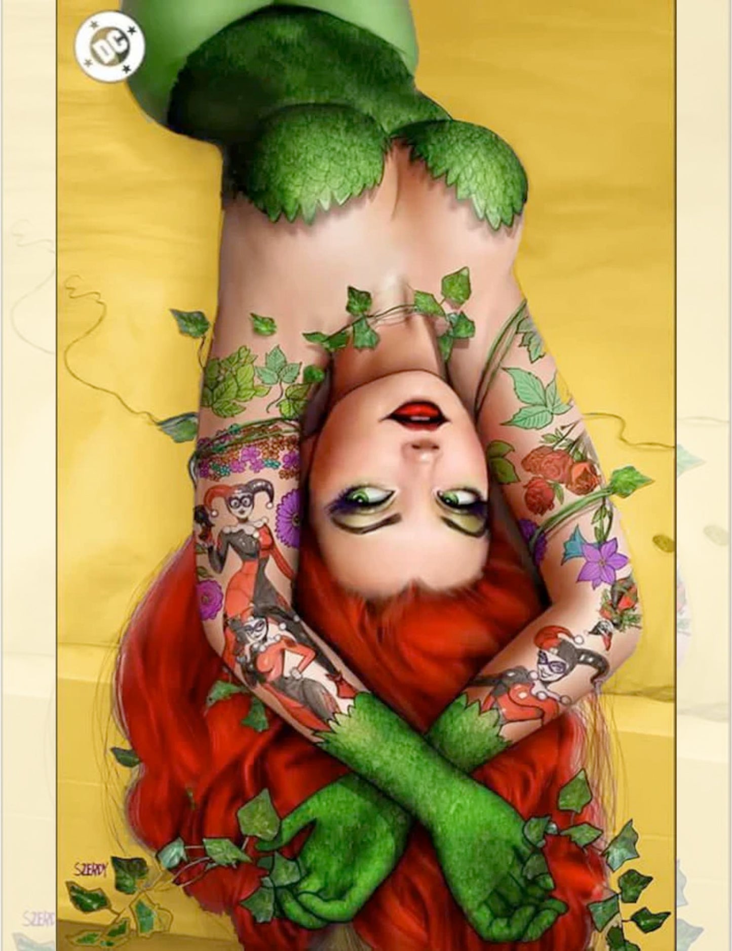 Harley Quinn #50 - Nathan Szerdy - Gold Foil Variant