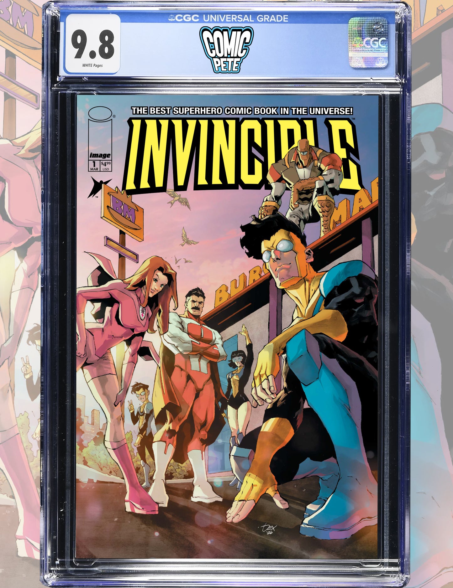 Invincible #1 (Reprint) -  Dexter Soy - Variant - EXKLUSIV