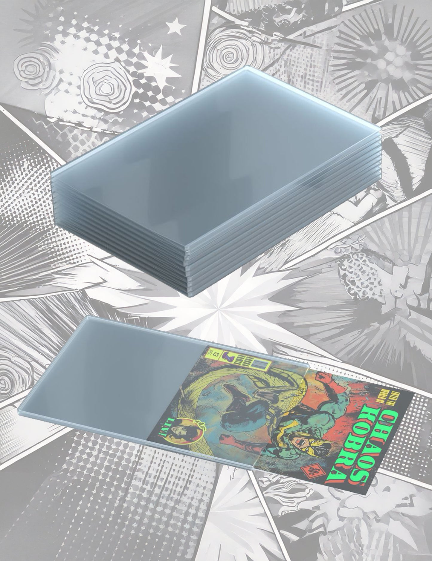 10x Kobra Collect - Silver Size - Comic Book Toploader Premium