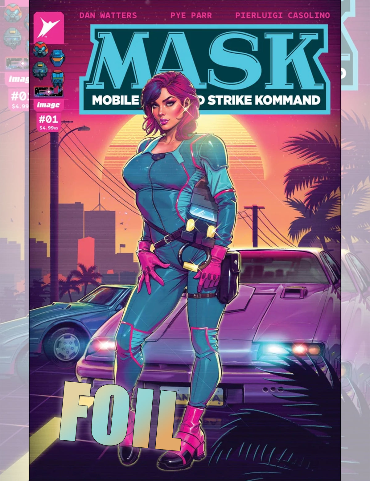 M.A.S.K. #1 - Cedric Poulat - Trade Dress Foil Variant