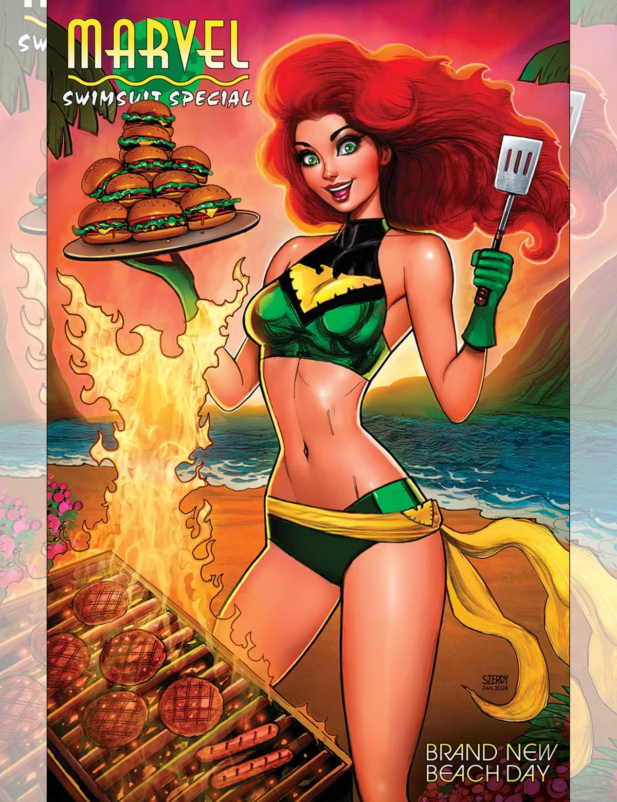 Marvel Swimsuit Special #1 - Nathan Szerdy - Trade Dress Variant