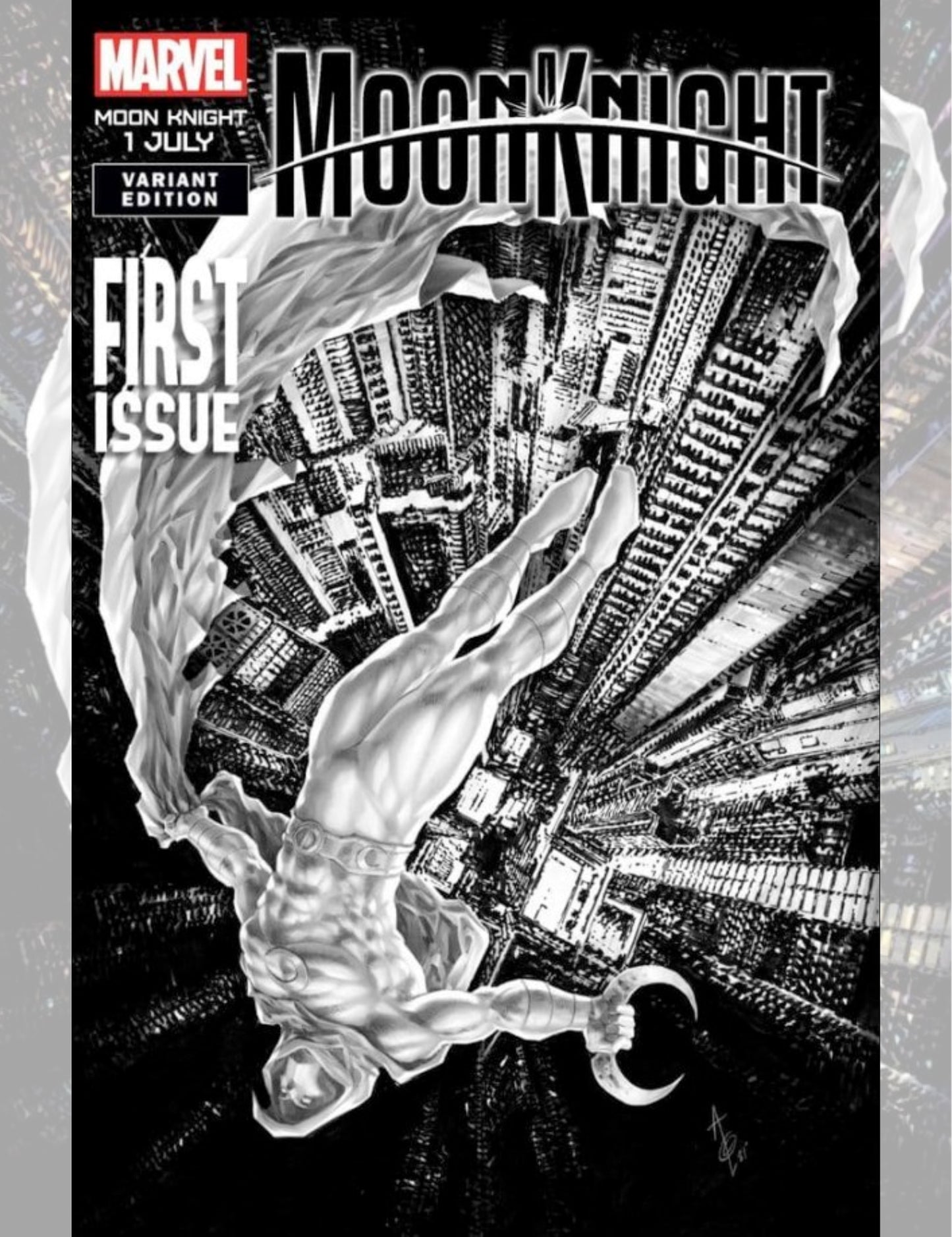 Moon Knight #1 (2021) - Alan Quah - Trade Variante