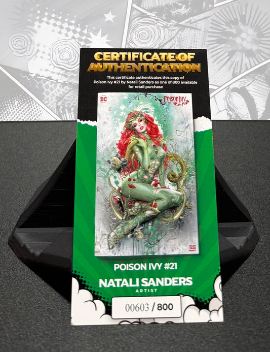 Poison Ivy #21 - Natali Sanders Variant - CGC Signiert 9.8