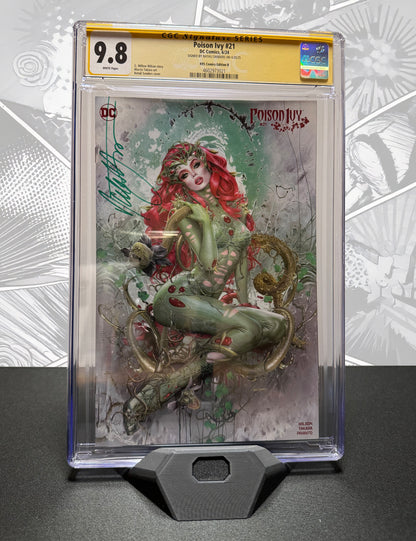 Poison Ivy #21 - Natali Sanders Variant - CGC Signiert 9.8