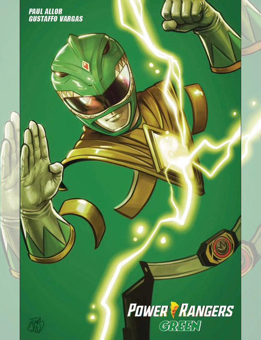 Power Rangers Green #1 - Francesco Tomaselli - Trade Dress Variant