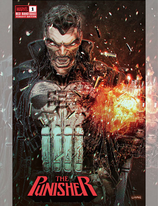 Punisher: Red Band #1 - John Giang - Trade Dress Variant