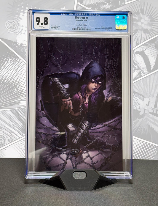 SinStress #1 - Kevin Tolibao Virgin Variant - LTD 100 Ex. - CGC 9.8