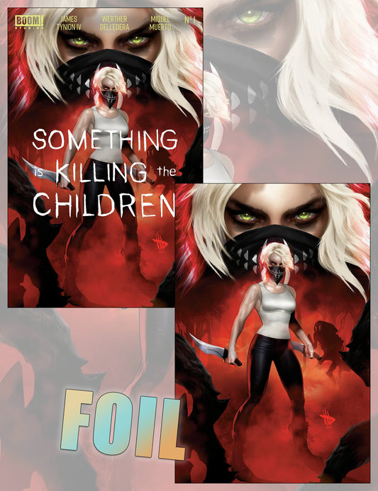 Something is Killing the Children #1 (10th print) - Dave Wilkins - Trade Dress- und Foil-SET