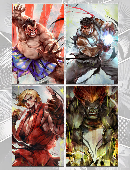 Street Fighter #1 - SET - Ivan Tao - SDCC Exclusive Virgin