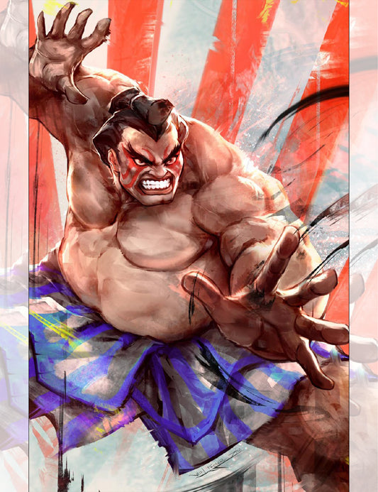 Street Fighter #1 - E-HONDA - Ivan Tao - SDCC Exclusive Virgin