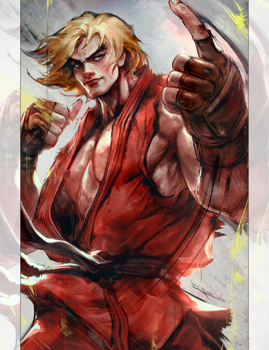 Street Fighter #1 - KEN - Ivan Tao - SDCC Exclusive Virgin - Secret Drop