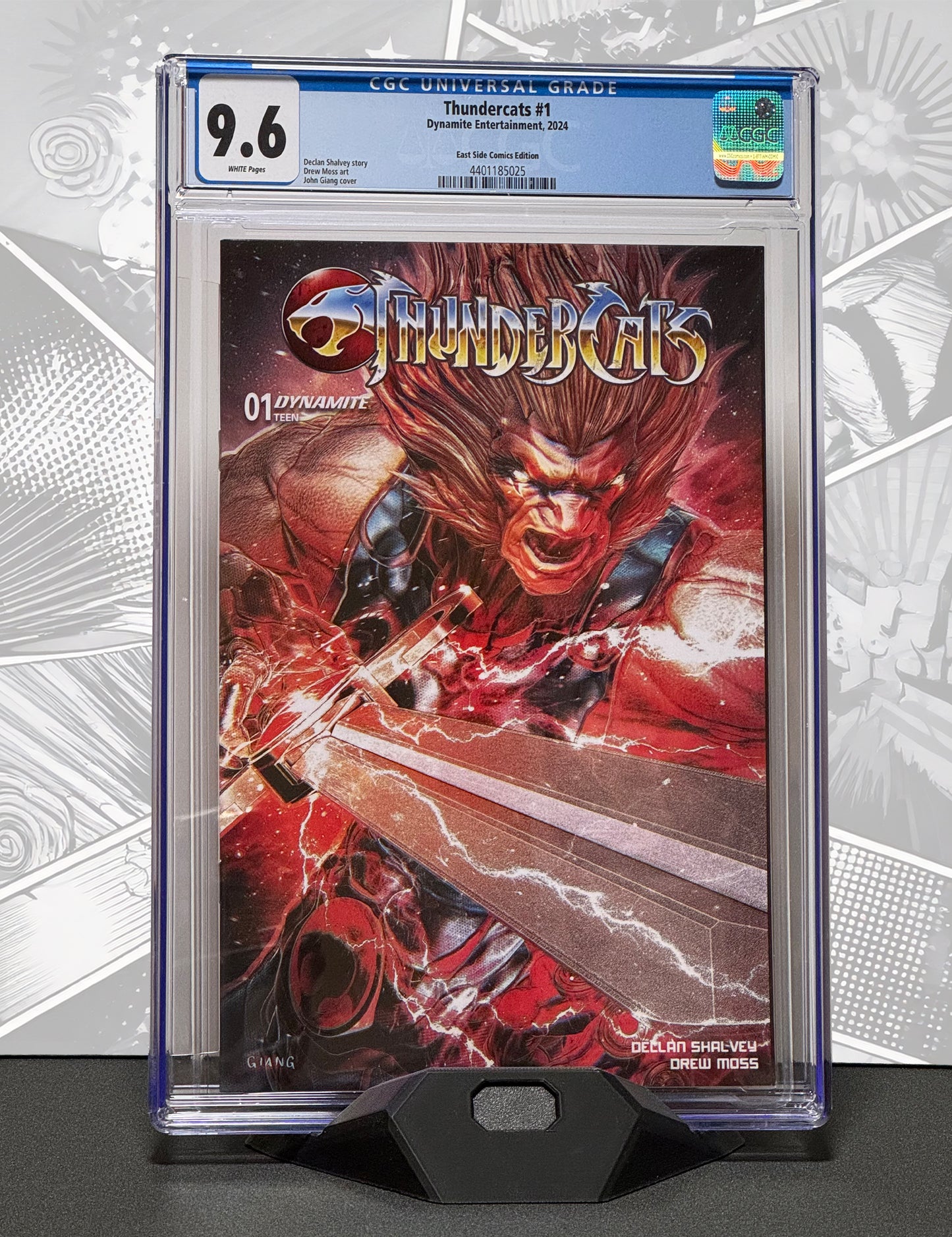 Thundercats #1 - John Giang Variant - CGC 9.6