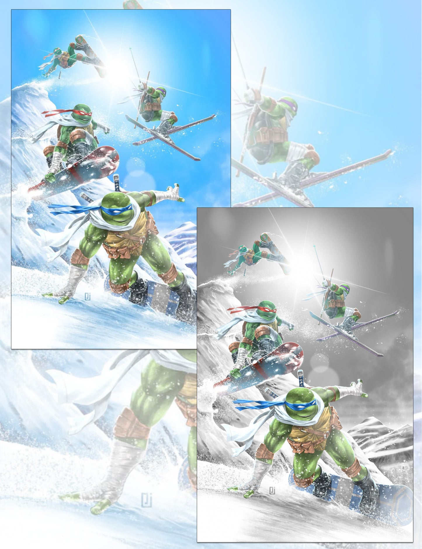 Teenage Mutant Ninja Turtles #7 - Peejay Catacutan - Virgin-Set