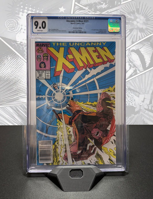 Uncanny X-Men #221 - CGC 9.0 - Newsstand