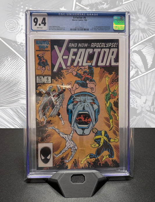 X-Factor #6 - CGC 9.4 - 1. App Apocalypse