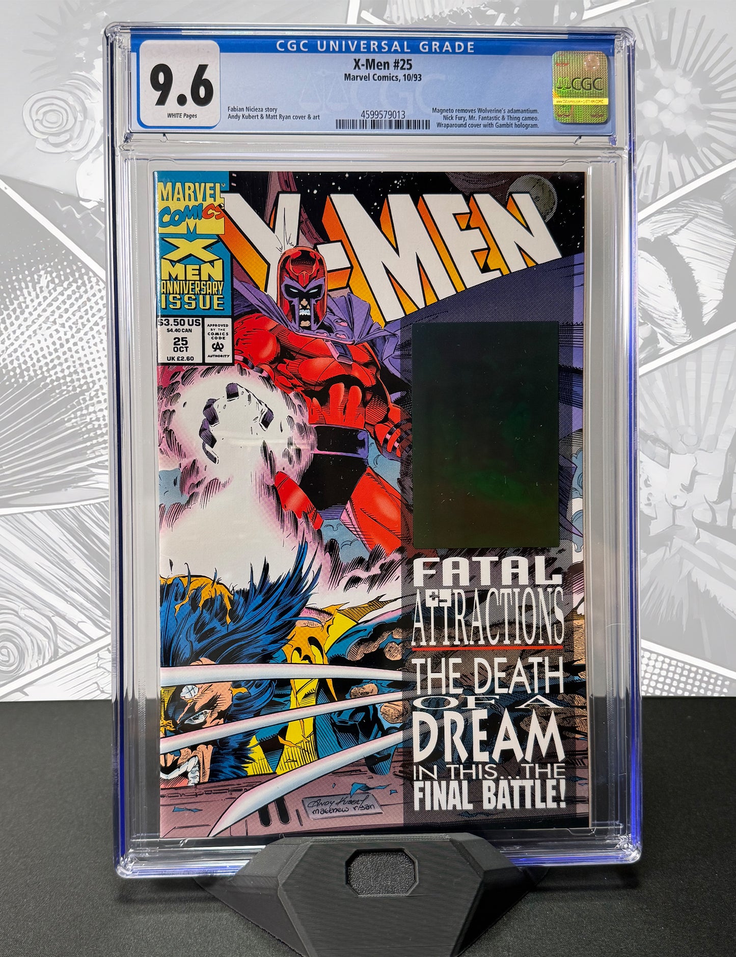 X-Men #25 - CGC 9.6 - mit Hologram
