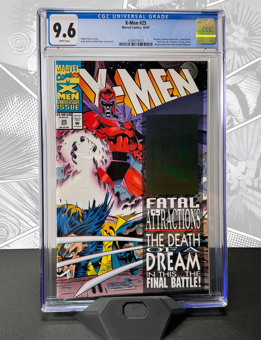 X-Men #25 - CGC 9.6 - mit Hologram